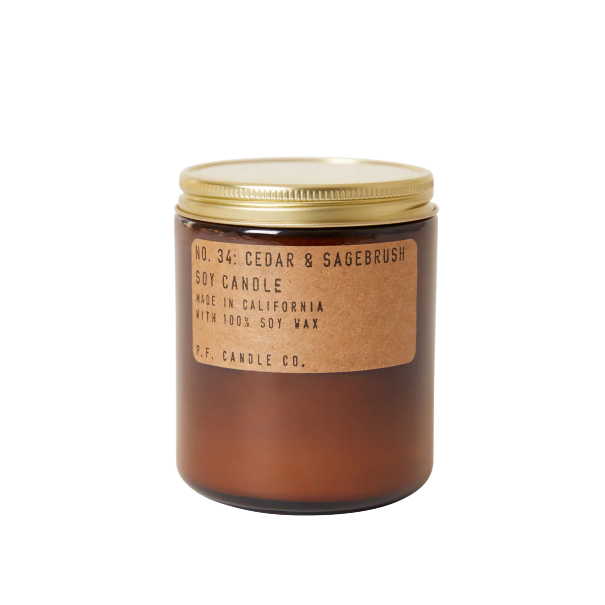 P. F. Candle Co. 7.2 Oz Standard Soy Candle - Cedar & Sagebrush - Image 2