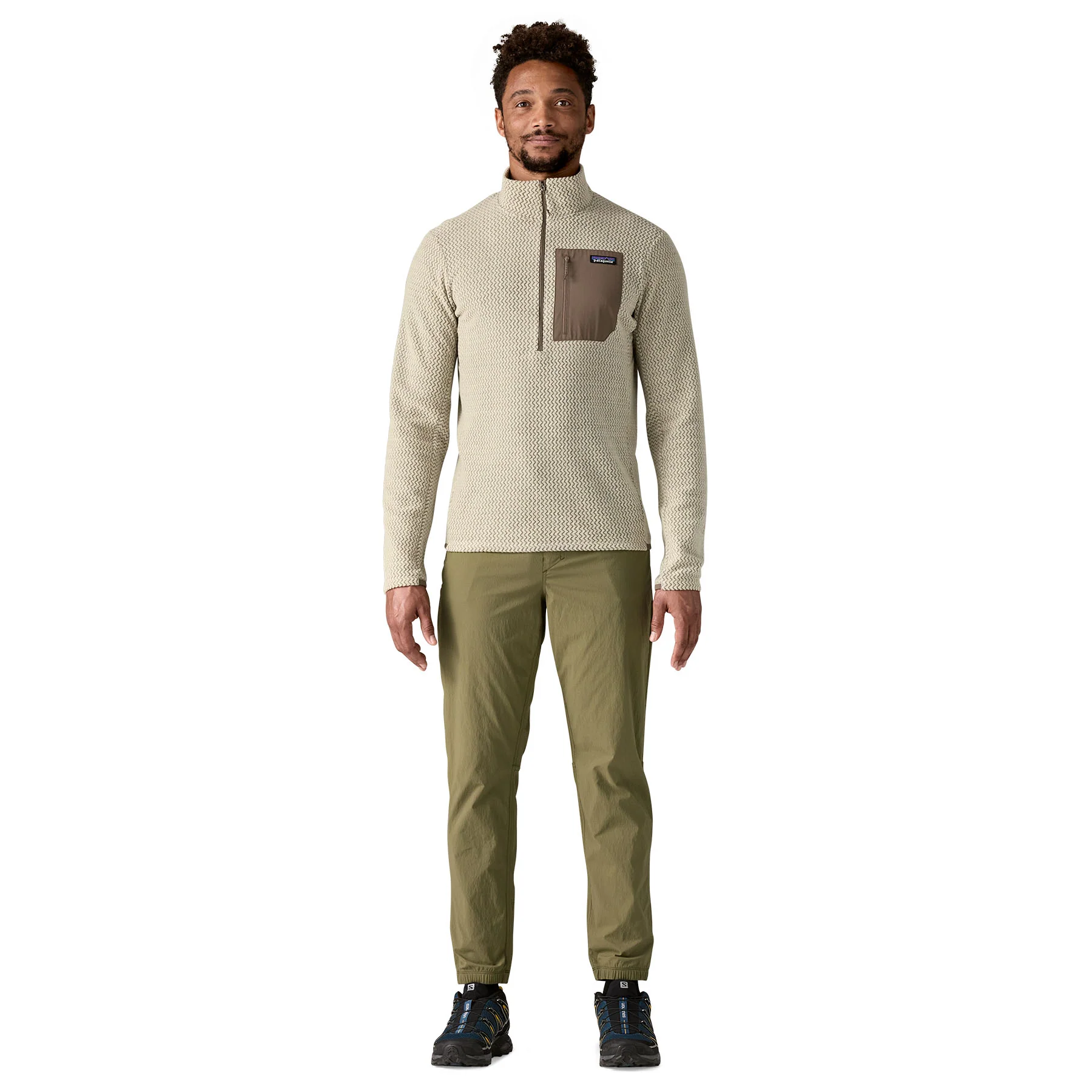 Patagonia Men's R1® Air Fleece Zip-Neck - Image 4
