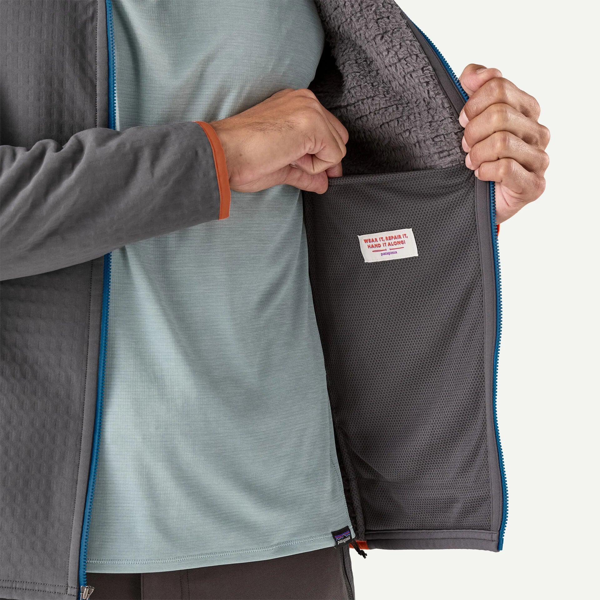 Patagonia Men's R2® TechFace Fleece Jacket - Image 7