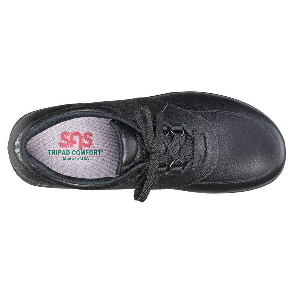SAS Men's Guardian Non Slip SR Slip Resistant Lace Up in Black - Image 4