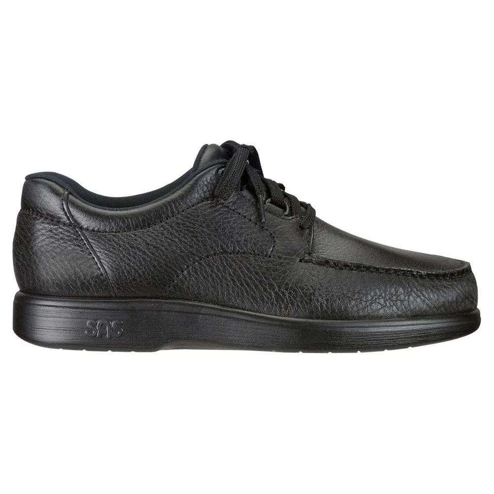 SAS Men's 'Bout Time Lace Up Loafer in Black - Image 3