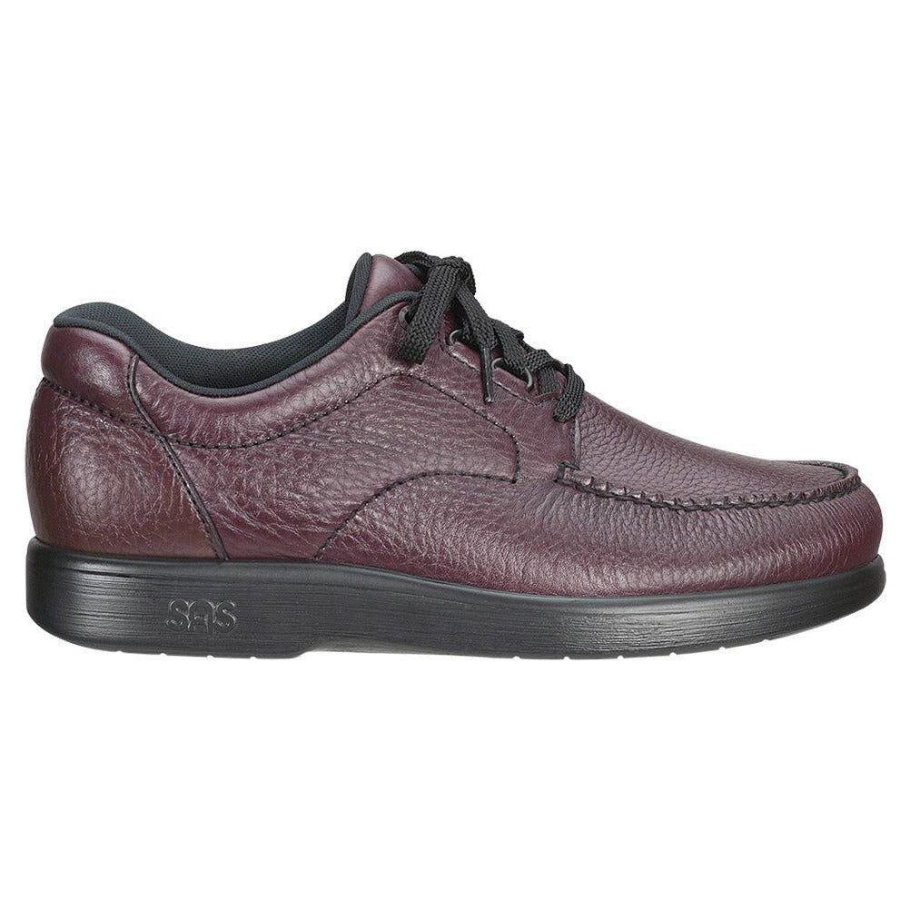 SAS Men's Bout Time Lace Up Loafer in Cordovan - Image 3