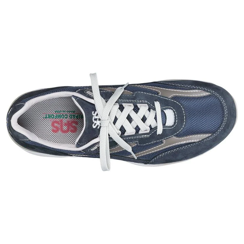 SAS Men's Journey Mesh Lace Up in Blue - Image 4