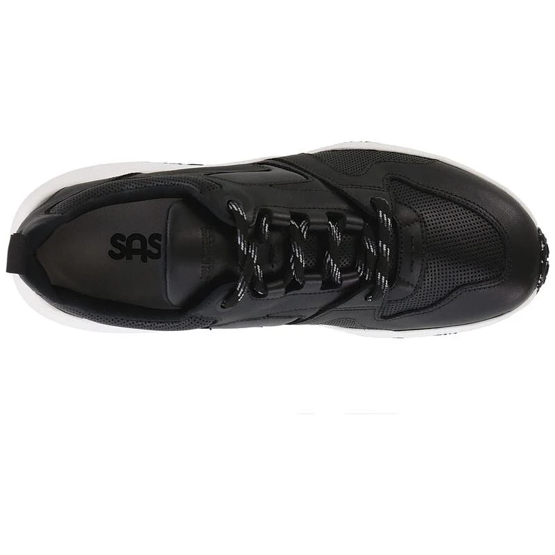 SAS Men's Low Country-Y Lace Up Sneakers in Black Perf - Image 3
