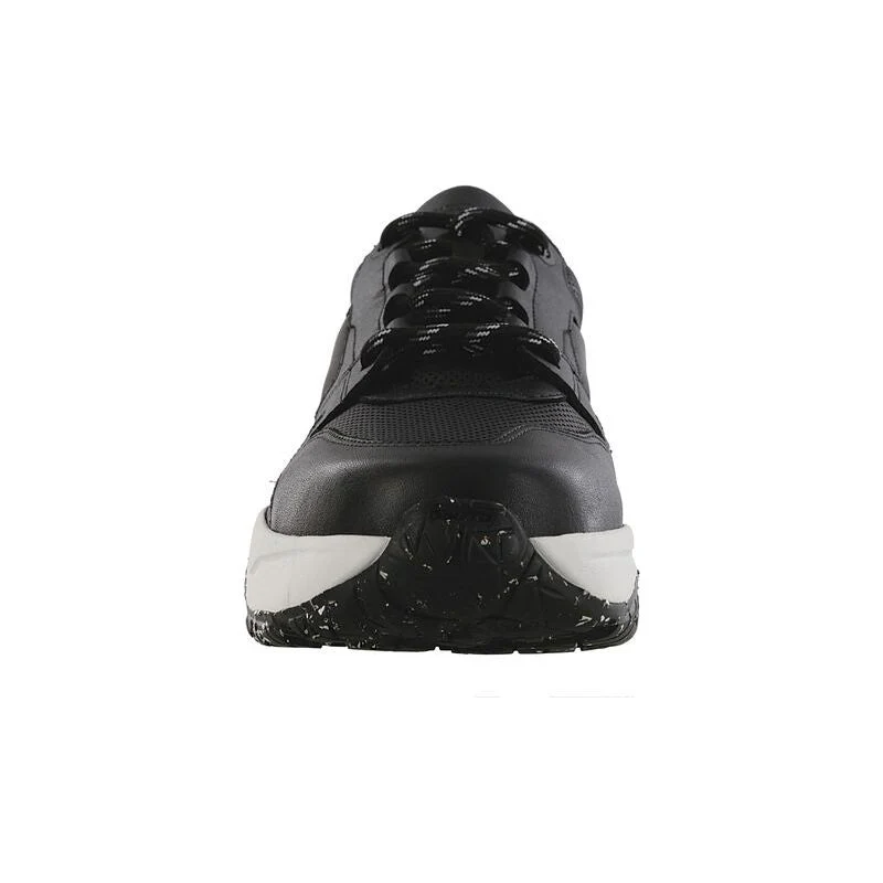 SAS Men's Low Country-Y Lace Up Sneakers in Black Perf - Image 5