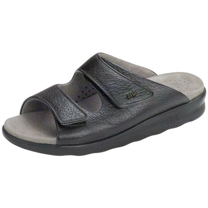 SAS Women's Cozy Slide Sandal in Black - Image 3