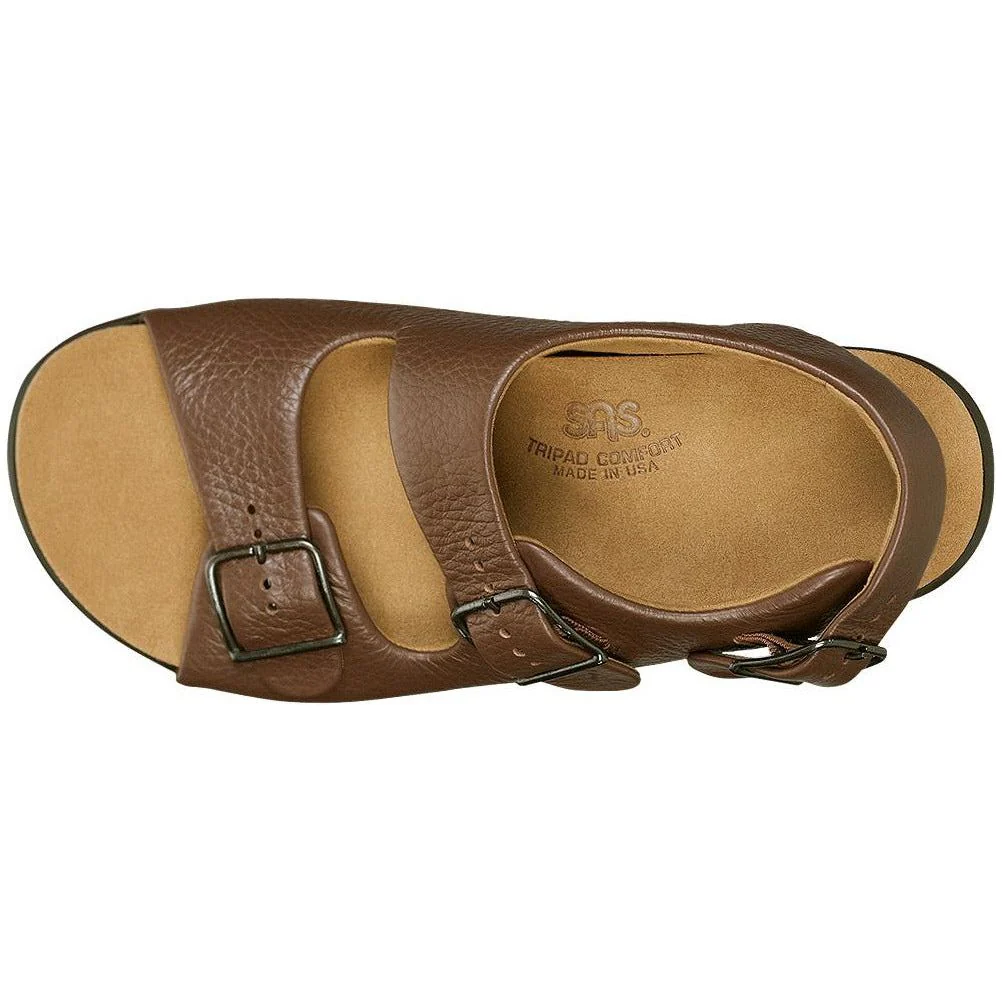 SAS Women's Relaxed Heel Strap Sandal in Amber Wide - Image 3