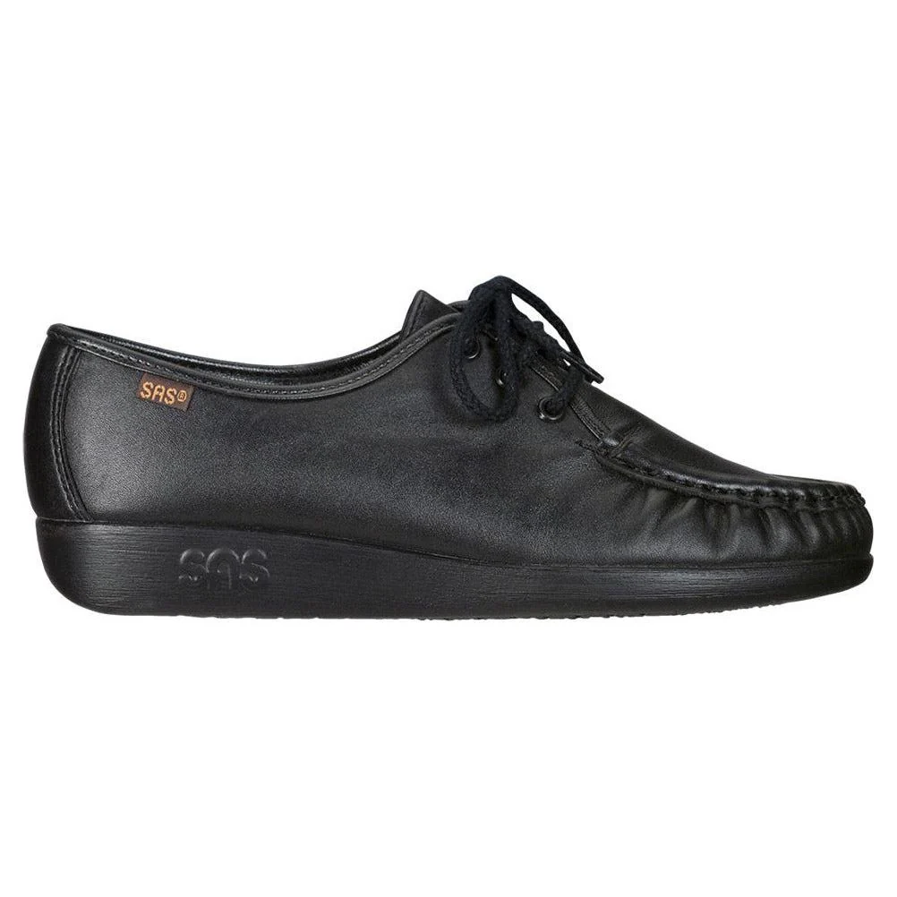 SAS Women's Siesta Lace Up Loafer in Black - Image 3