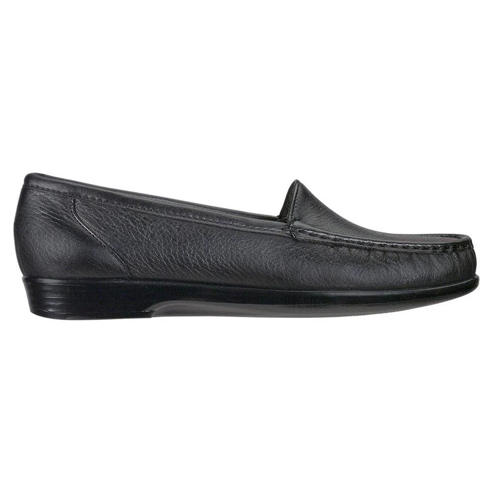 SAS Women's Simplify Slip-On Loafer in Black - Image 3