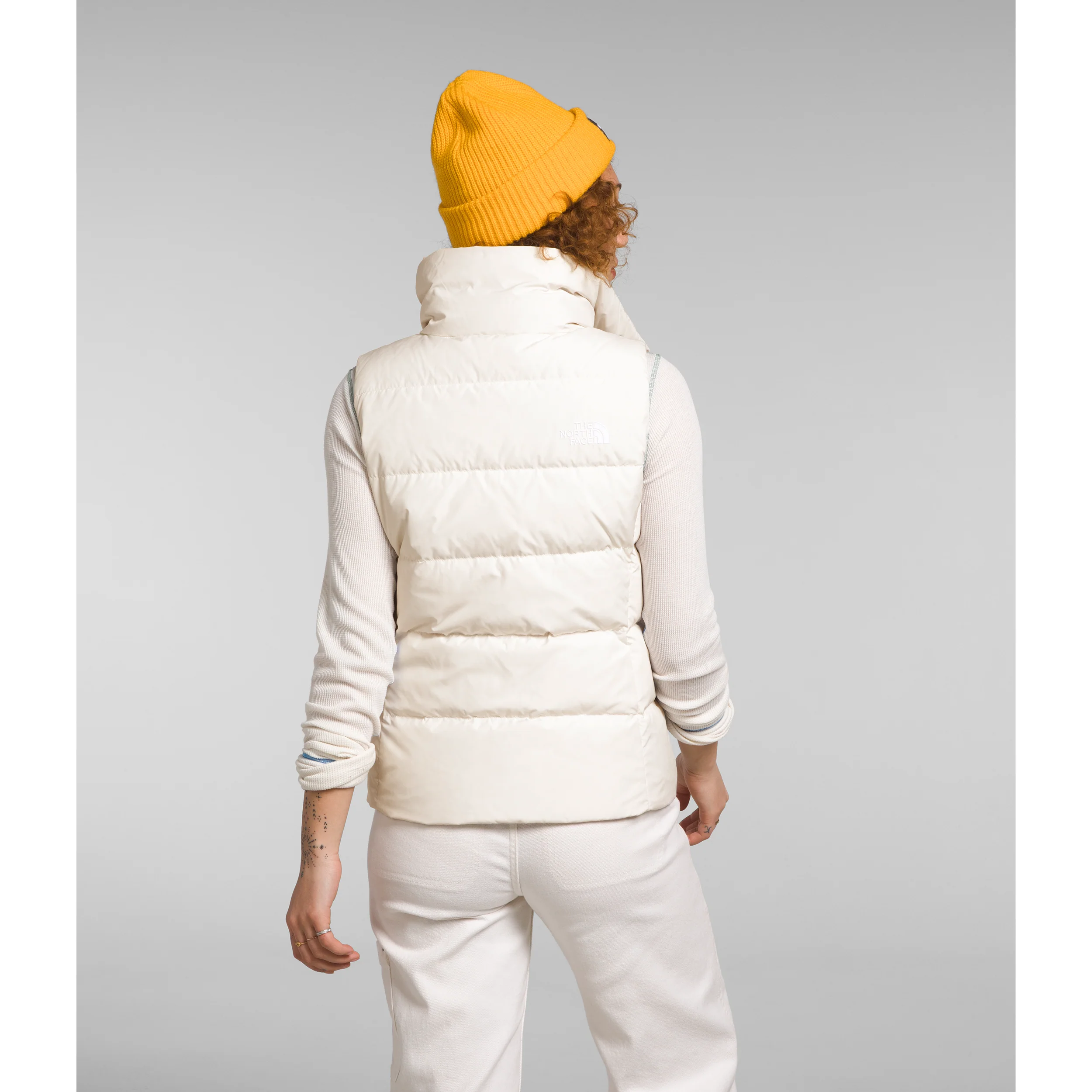 The North Face Women's Gotham Vest in Gardenia White - Image 3