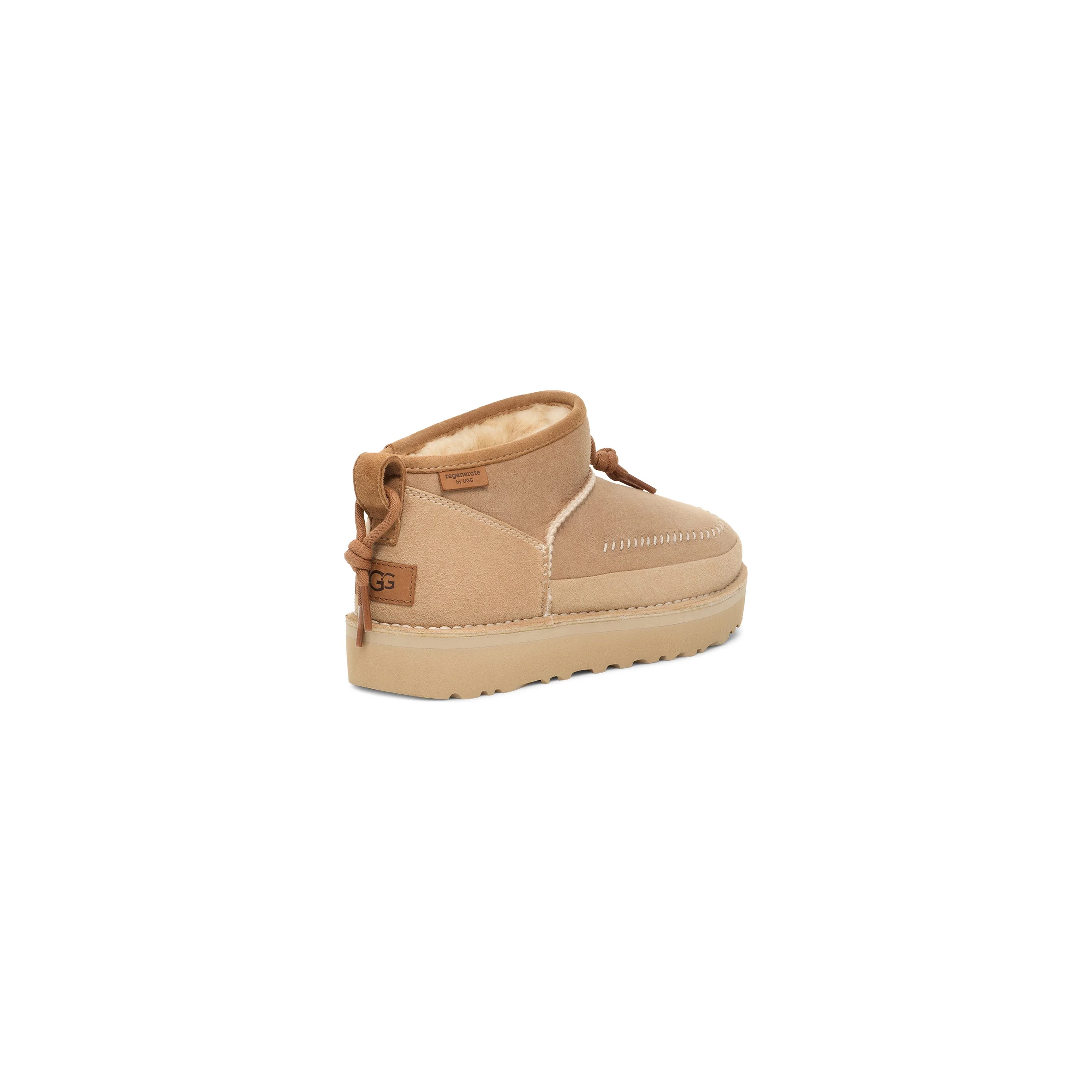 UGG All Gender Ultra Mini Crafted Regenerate in Sand - Image 4