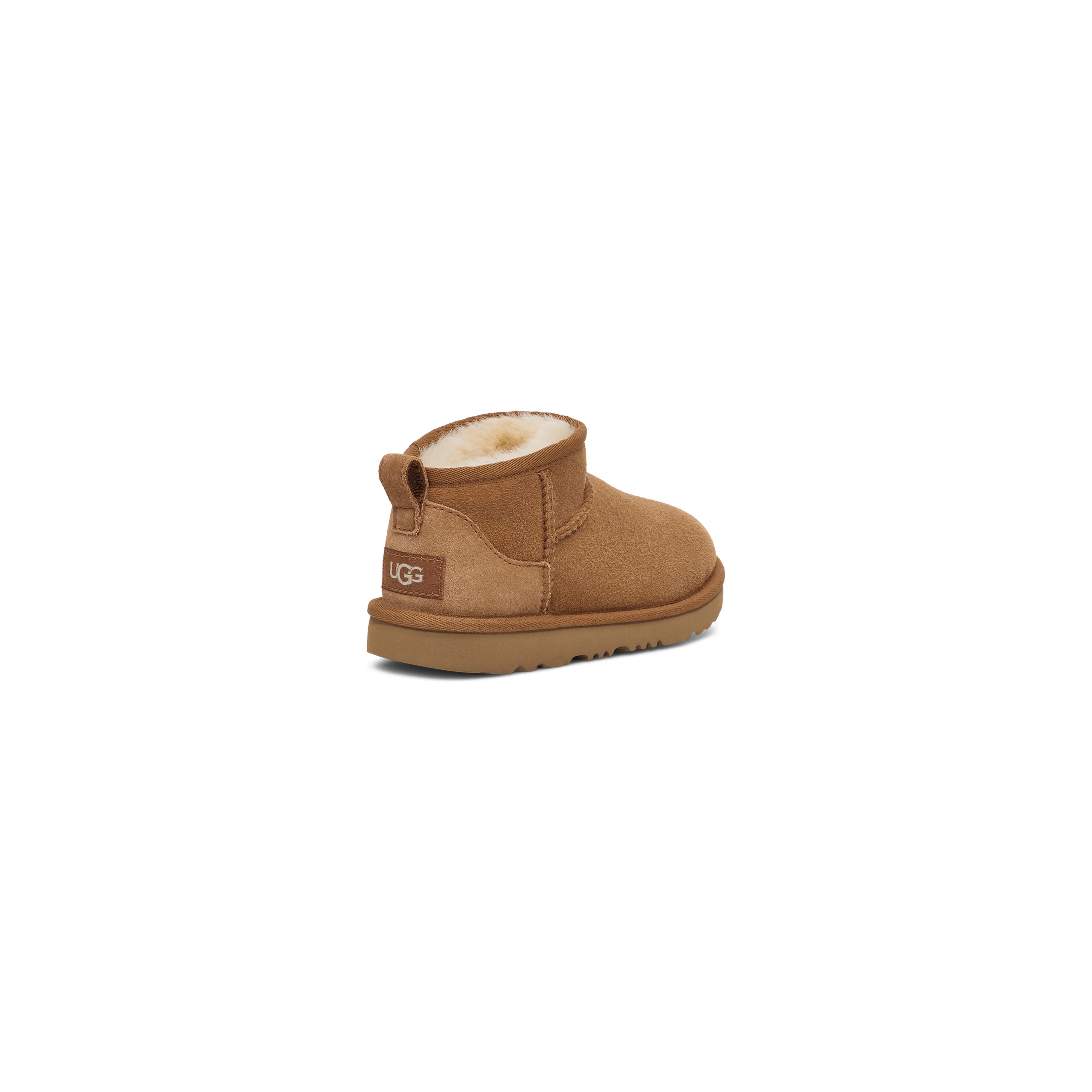 UGG Kid's Classic Ultra Mini in Chestnut - Image 4