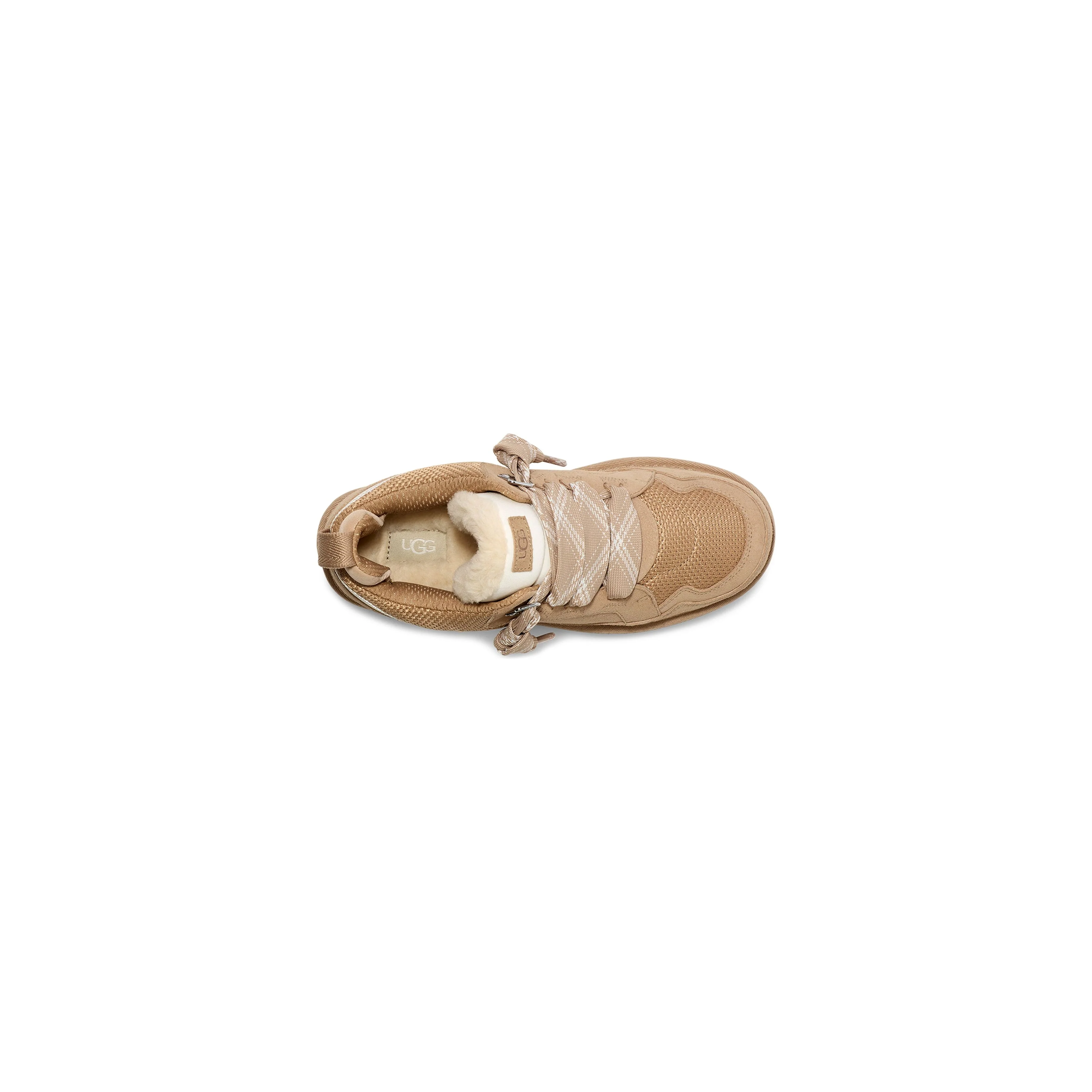 UGG Kid's Lowmel in Sand - Image 6