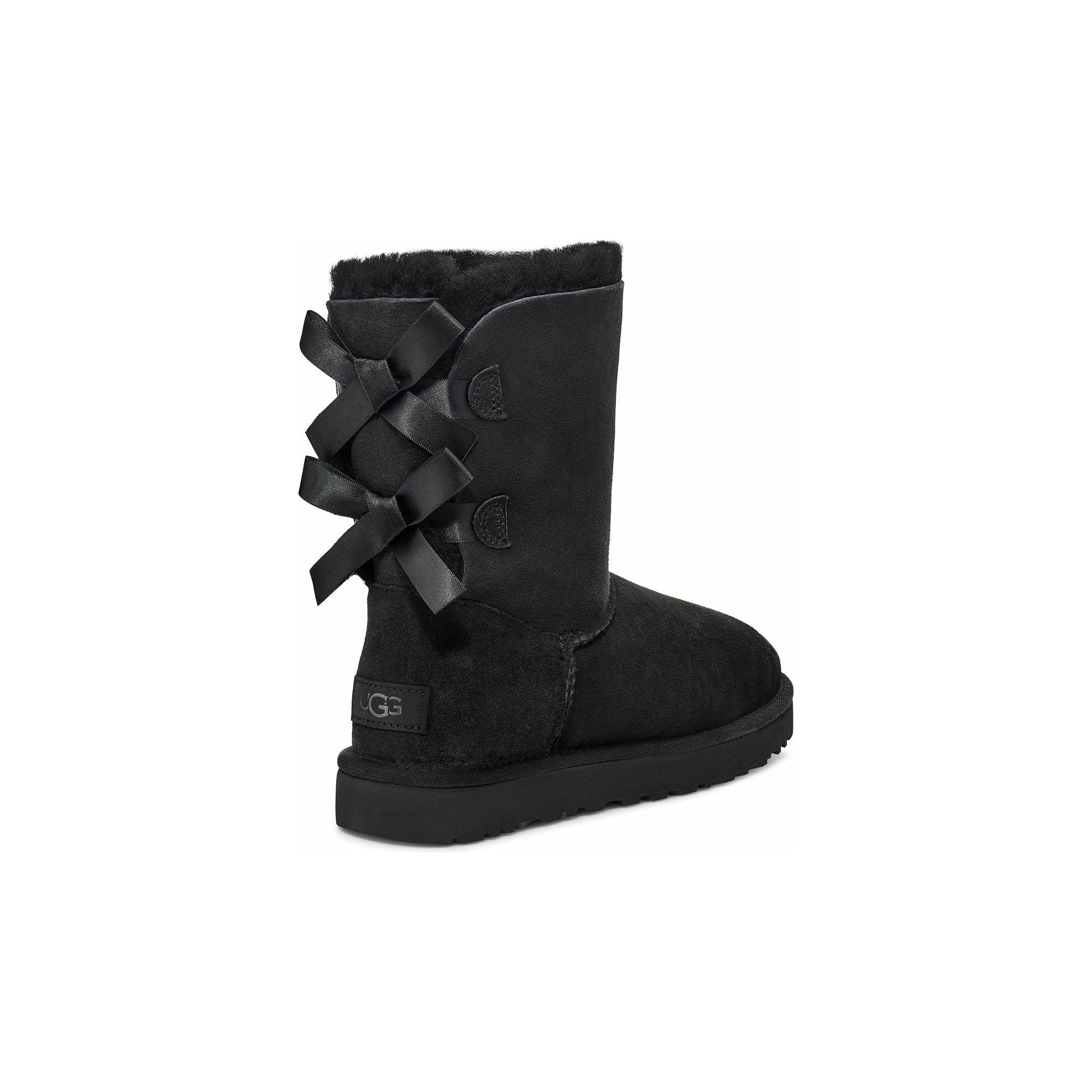 UGG Women's Bailey Bow II Boot in Black - Image 4