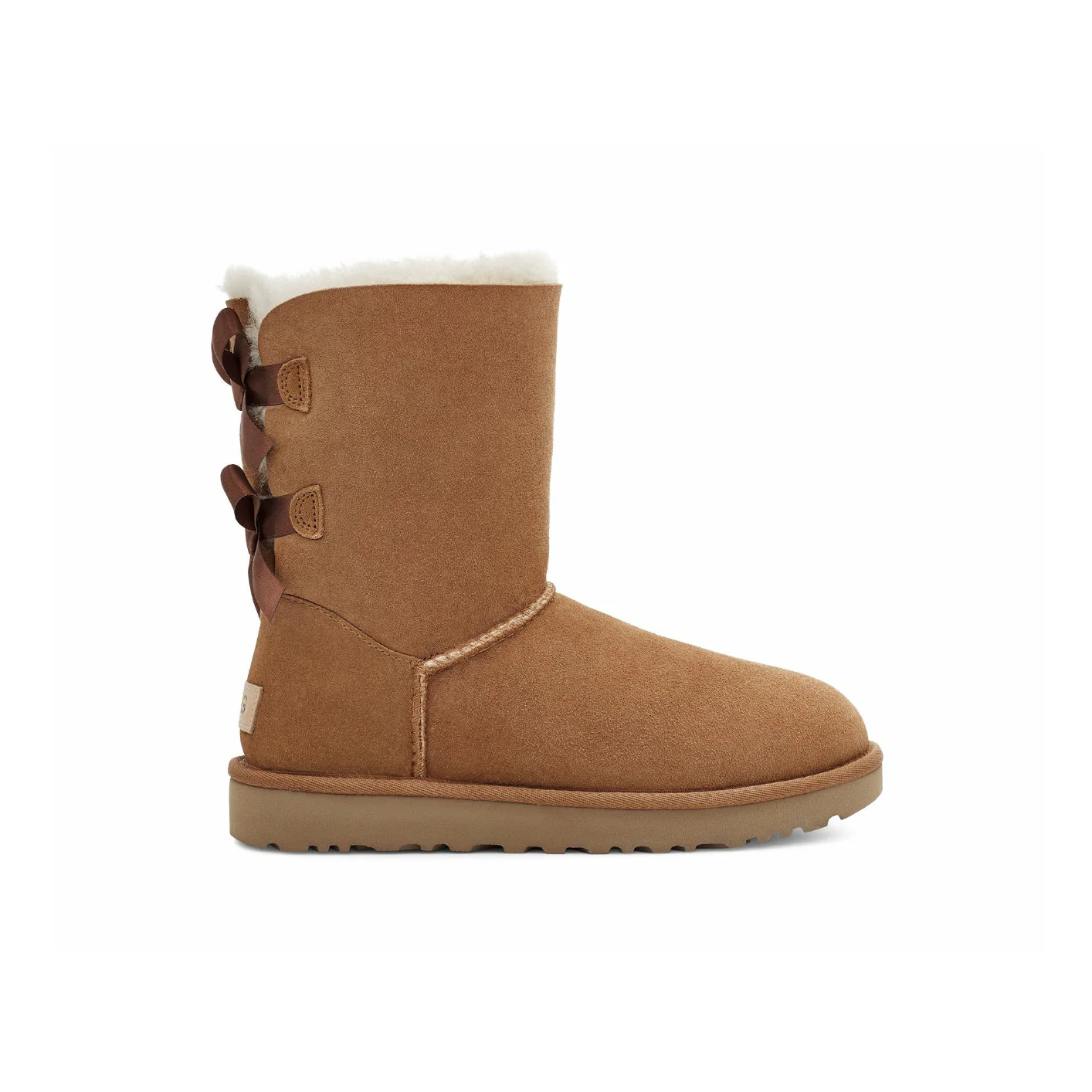 UGG Women's Bailey Bow II Boot in Chestnut
