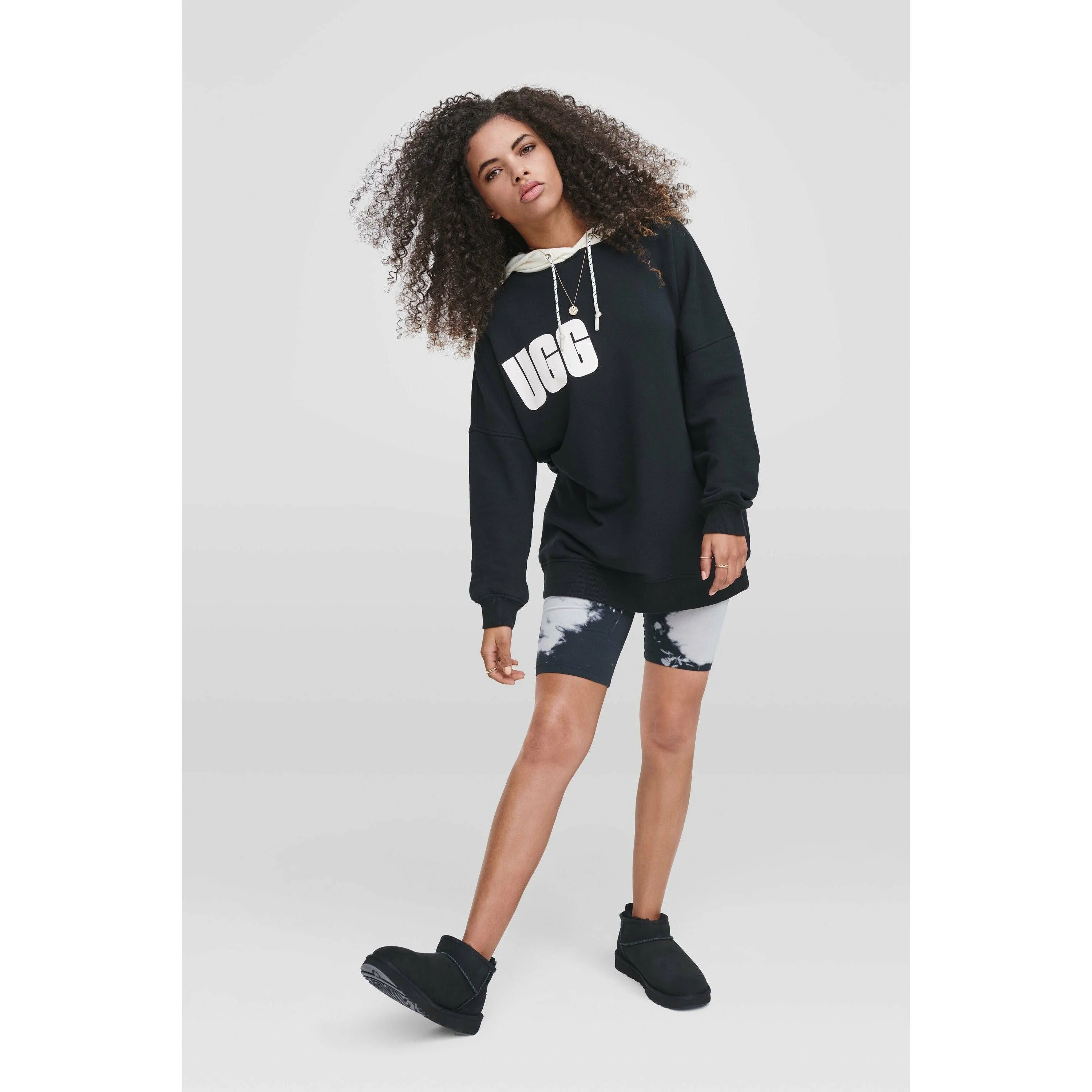 UGG Women's Classic Ultra Mini in Black - Image 7