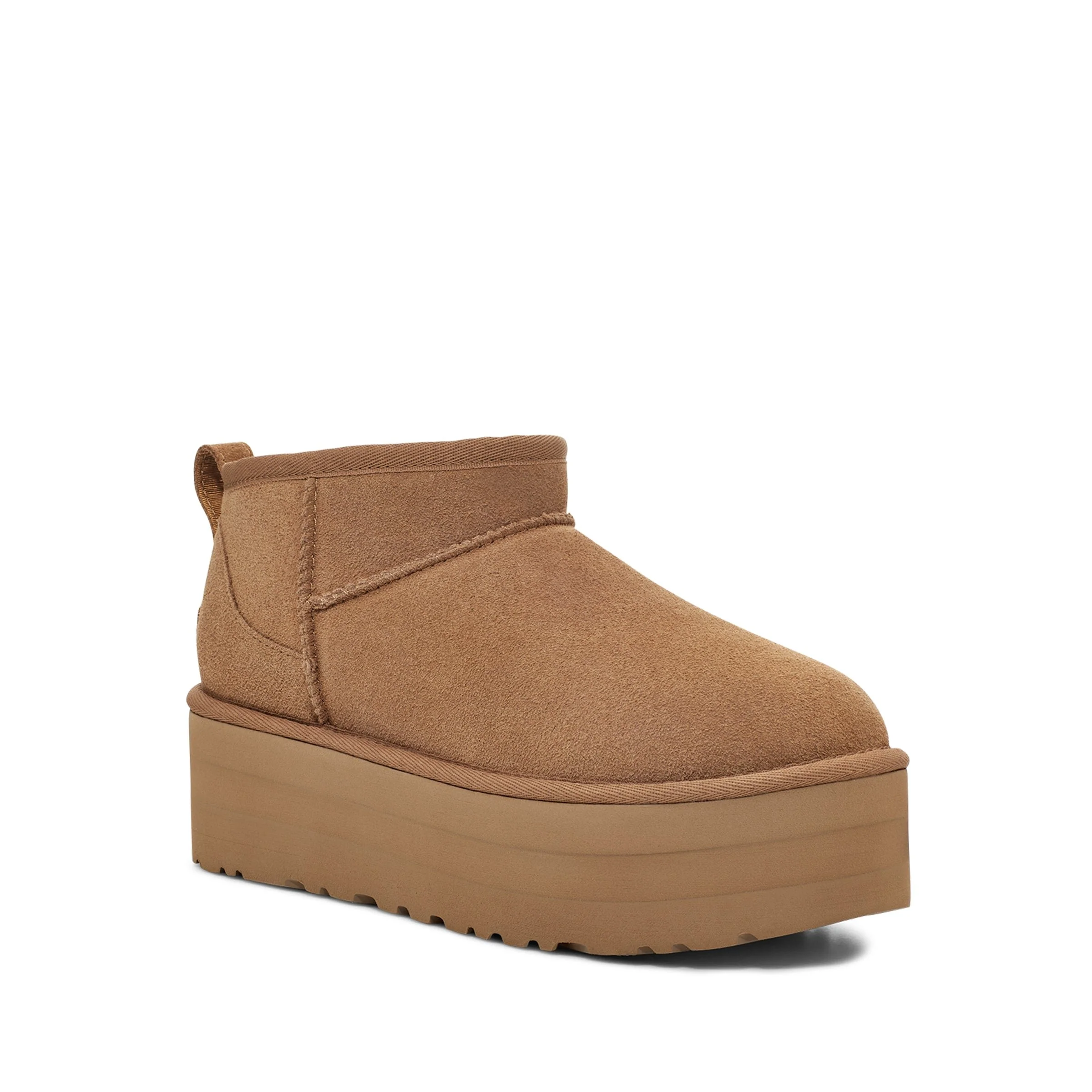 UGG Women's Classic Ultra Mini Platform in Chestnut - Image 4