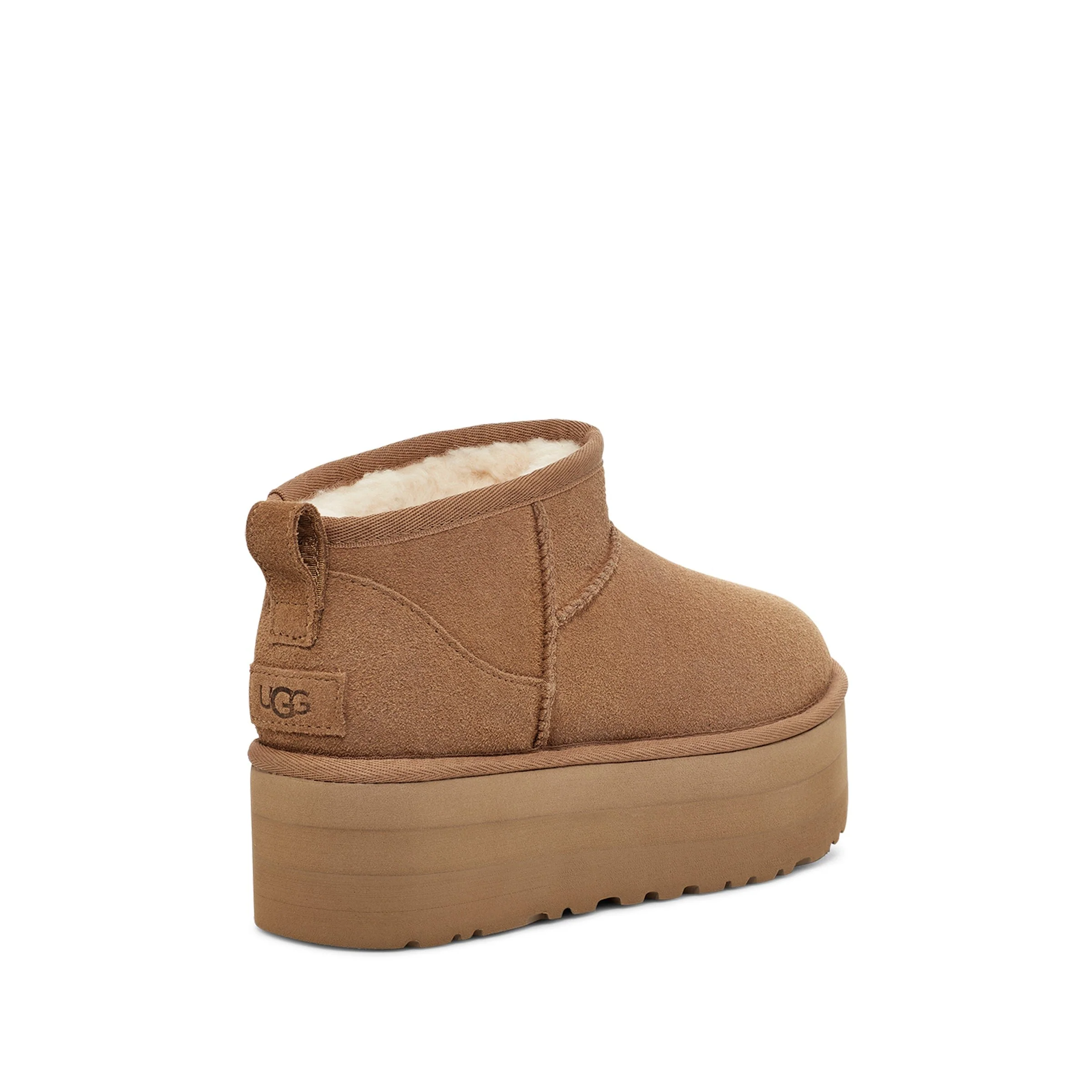 UGG Women's Classic Ultra Mini Platform in Chestnut - Image 5