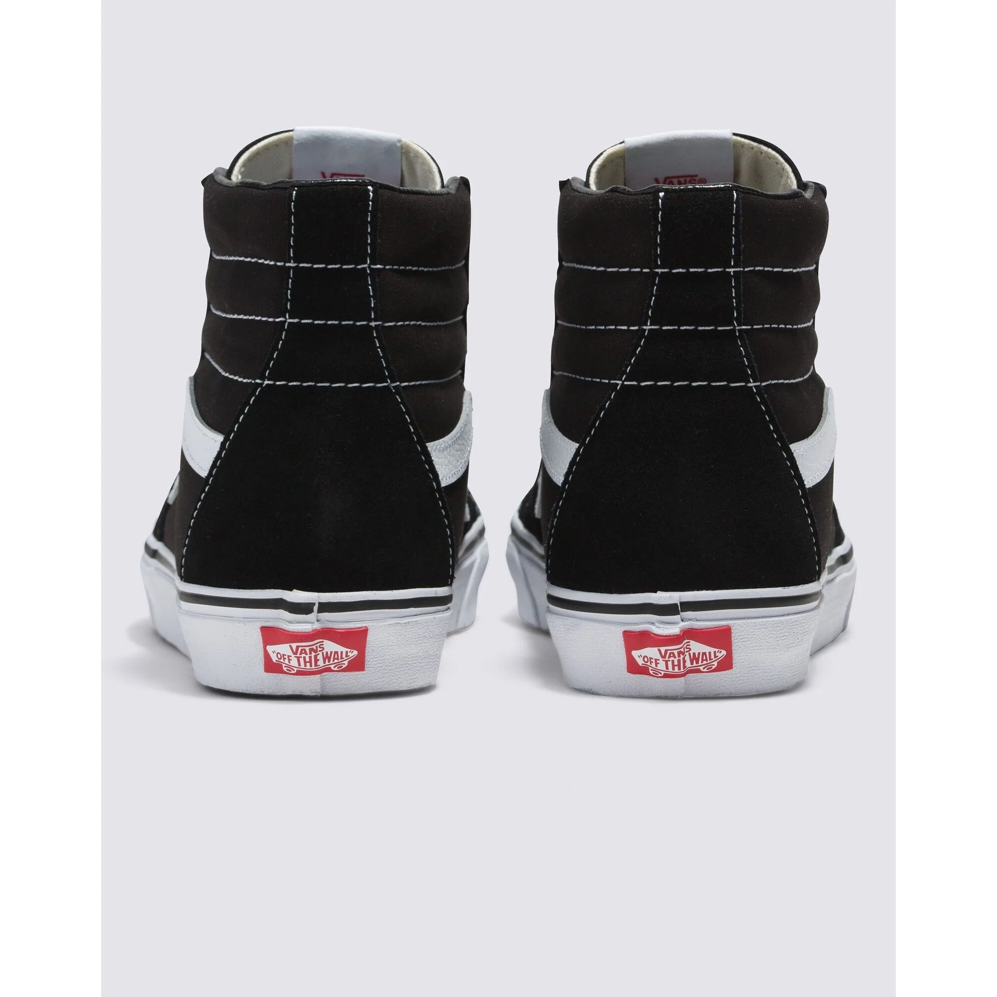 Vans Sk8-Hi Shoe in Black Black White - Image 4