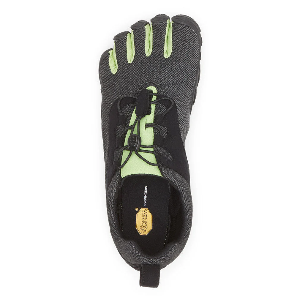 Vibram Women's V-Run Retro in Black Green Black - Image 4