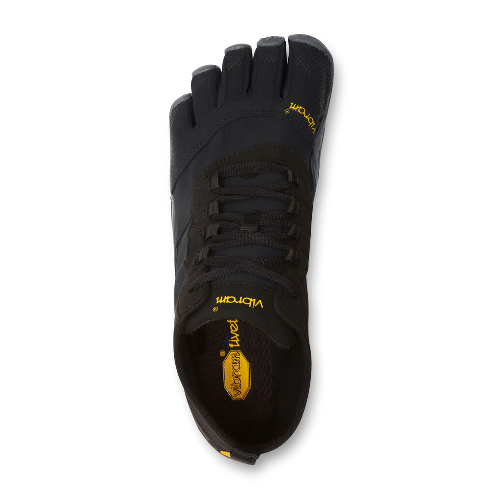 Vibram Women's V-Trek in Black/Black - Image 4