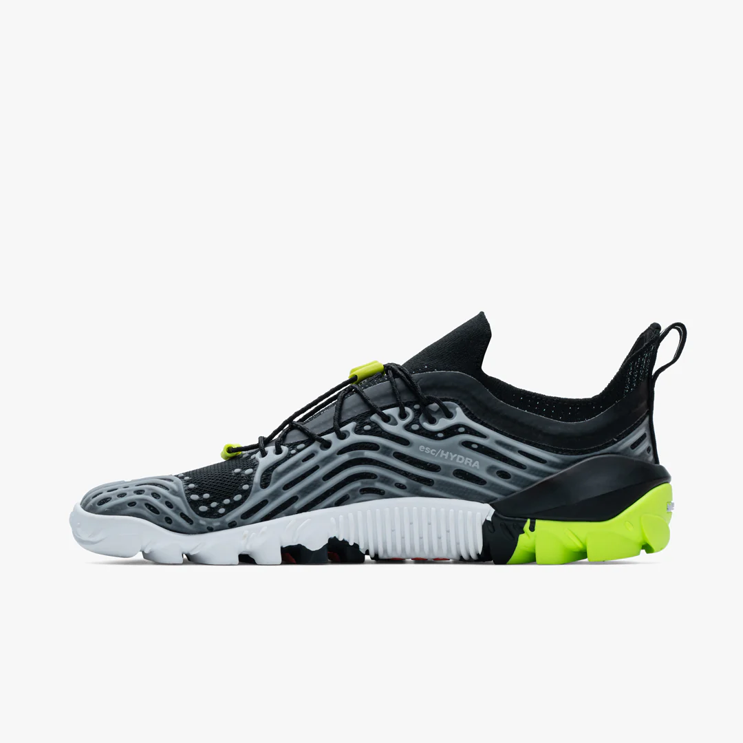 Vivobarefoot Men's Hydra ESC in Obsidian Lemon Zest - Image 3