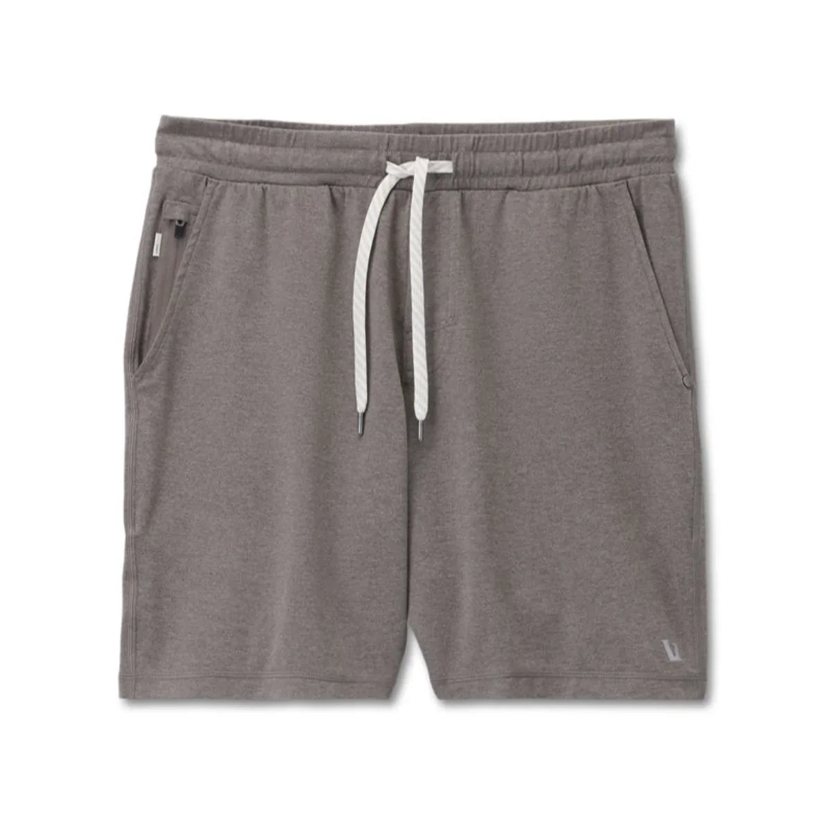 Vuori Men's Ponto Performance Short 7" in Chia Heather - Image 3