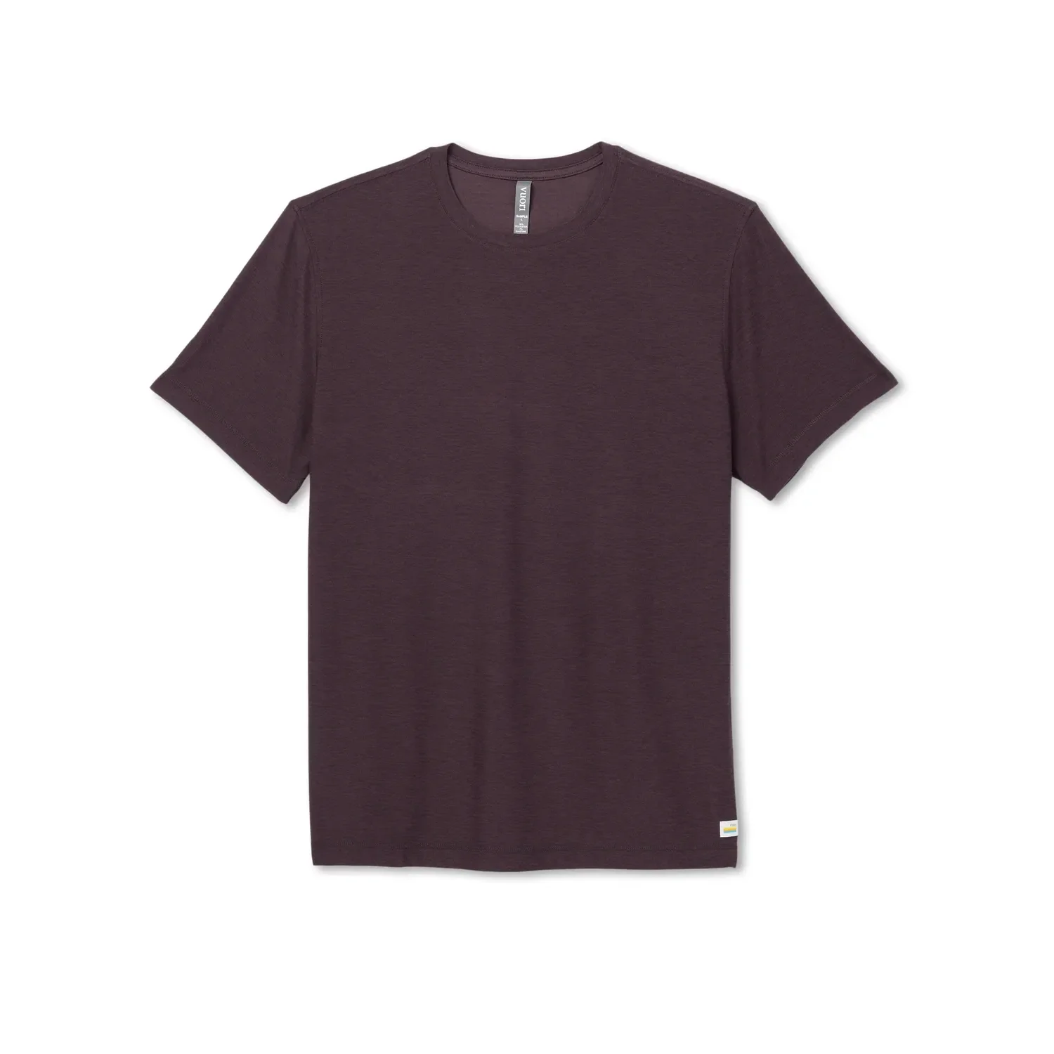 Vuori Men's Strato Tech Tee in Raisin Heather - Image 5