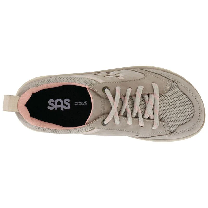 SAS Women's Boulder Oxford in Taupe/Pink - Image 3