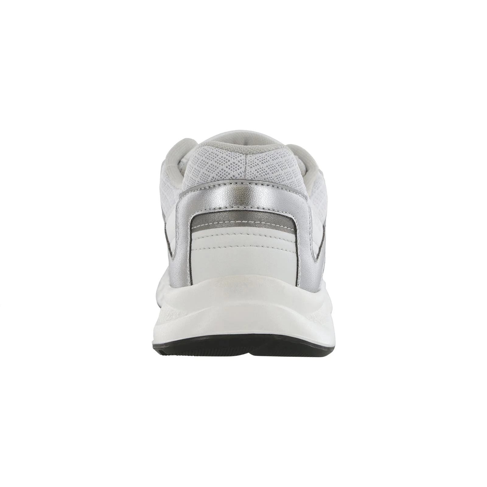 SAS Women's Tempo Lace Up Sneaker in White / Silver - Image 6