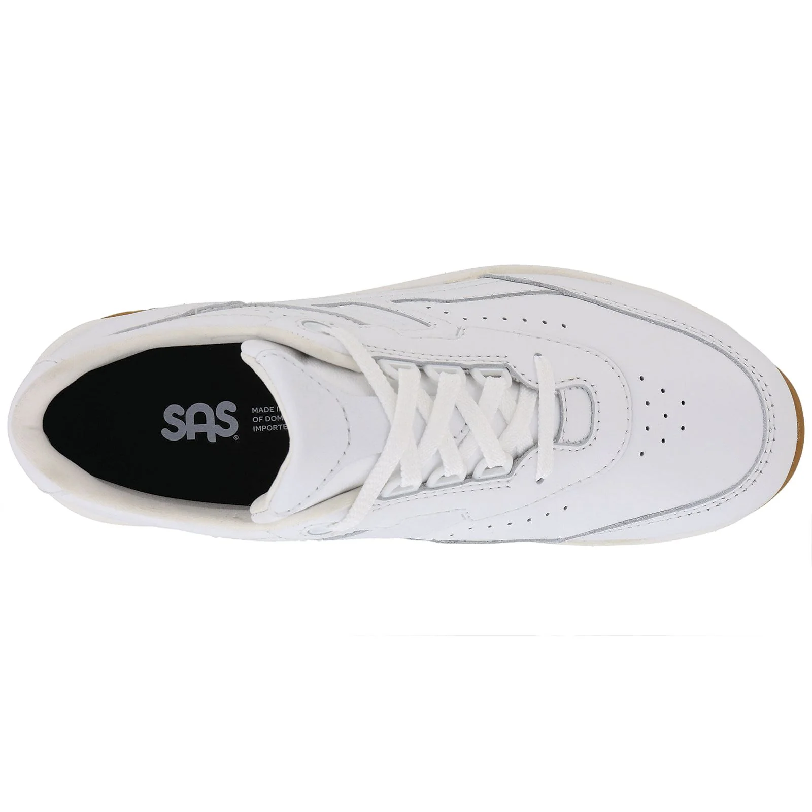 SAS Women's Tour II Lace Up Sneaker in Chalk - Image 3